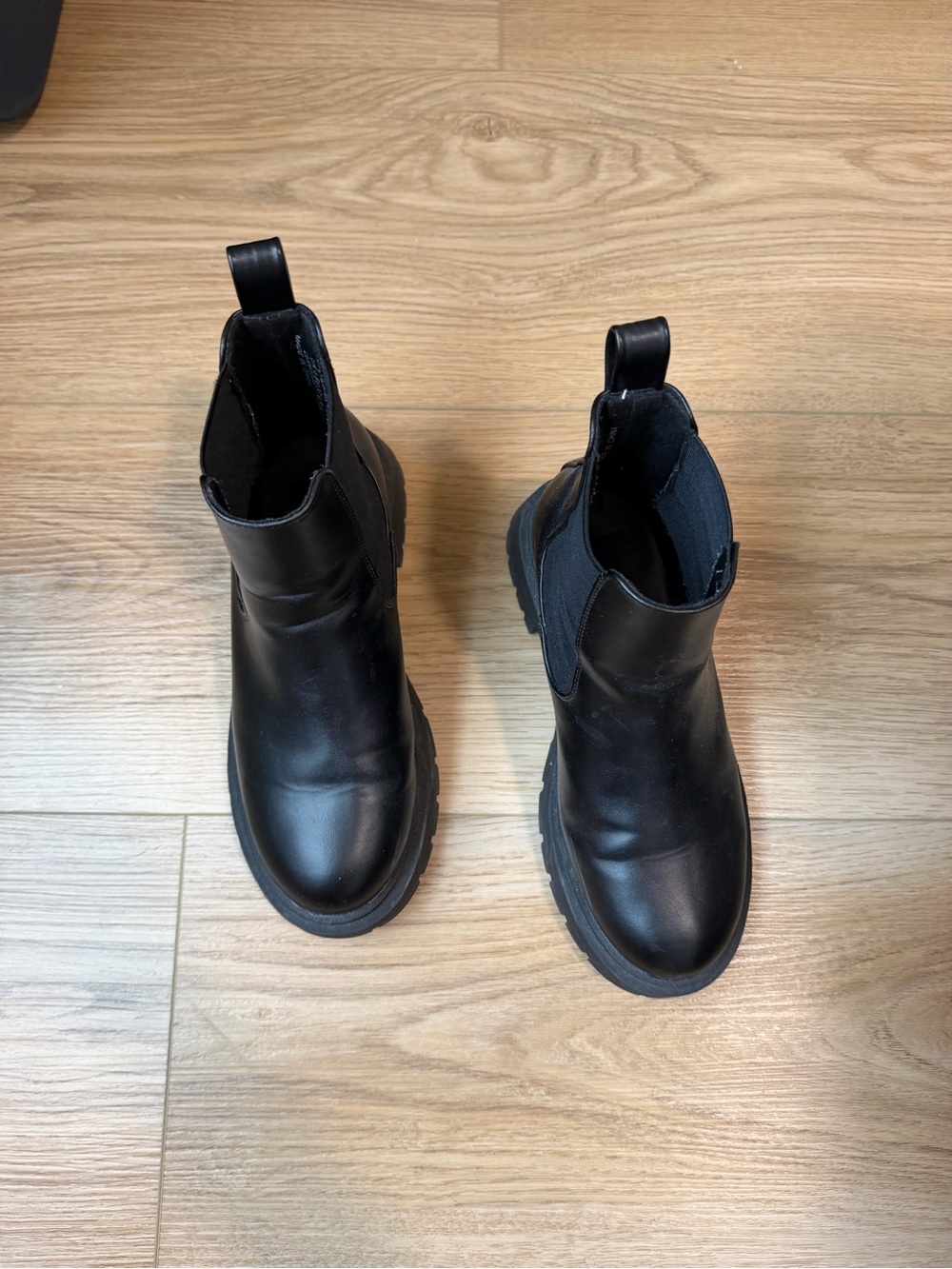 H&M Black Chelsea Ankle Boots